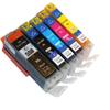 Set of 5 PGI-550 - CLI-551 Ink Cartridges for Canon Pixma Printer MG5600 IP7250 MG5550