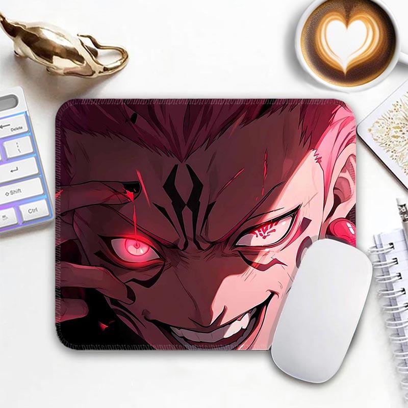 Игровой коврик для мыши Satoru Gojo из Jujutsu Kaisen, стандартный, маленький, для путешествий, нескользящий, офисный