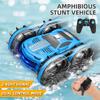 RC Stunt Car Doublesided Car Amphibious RC Car for Kids 2 In 1 RC Boat 2.4GHz 360 Degrees Rotate All
