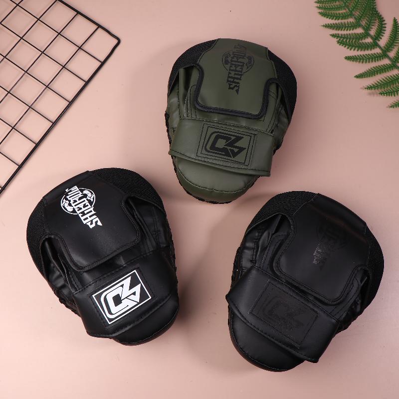 Боксерская лапа изогнутая Боксерские лапы Мишень Фокус Перчатки для отработки ударов Тайский удар Щит для отработки ударов ногами Лапы для хуков и джебов Тренировка по кикбоксингу