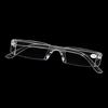 Good Eyeglasses Unisex Fashion Clear Rimless Resin Transparent Plastic Presbyopia Reading Glasses