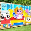 Мультяшная Игра Lankybox День Рождения Фото Фон Вечеринка Дети Семейный Портрет Декор Задник Фотостудия