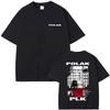 Rapper Plk Polak Graphic T-shirt Men Women Hip Hop Fashion Pop Music T-shirts Men's Casual  Vintage T Shirts Streetwear