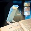Rechargeable Reading Light with Timer, Portable Book Lamp In Bed, LED Clip On Bookmark with 3 Colors Temperatures, 5 Brightness