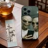 Забавные изображения инопланетян Чехол для телефона для iPhone 17, 16, 15, 14, 13, 12, 11 Plus, Pro Max, Другие Мягкий Черный Чехол