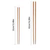 Japanese Extra Long Wooden Chopsticks Polished Beech Wood Fired Food Noodle Anti-Slip Chopsticks Kitchen Cooking Tools