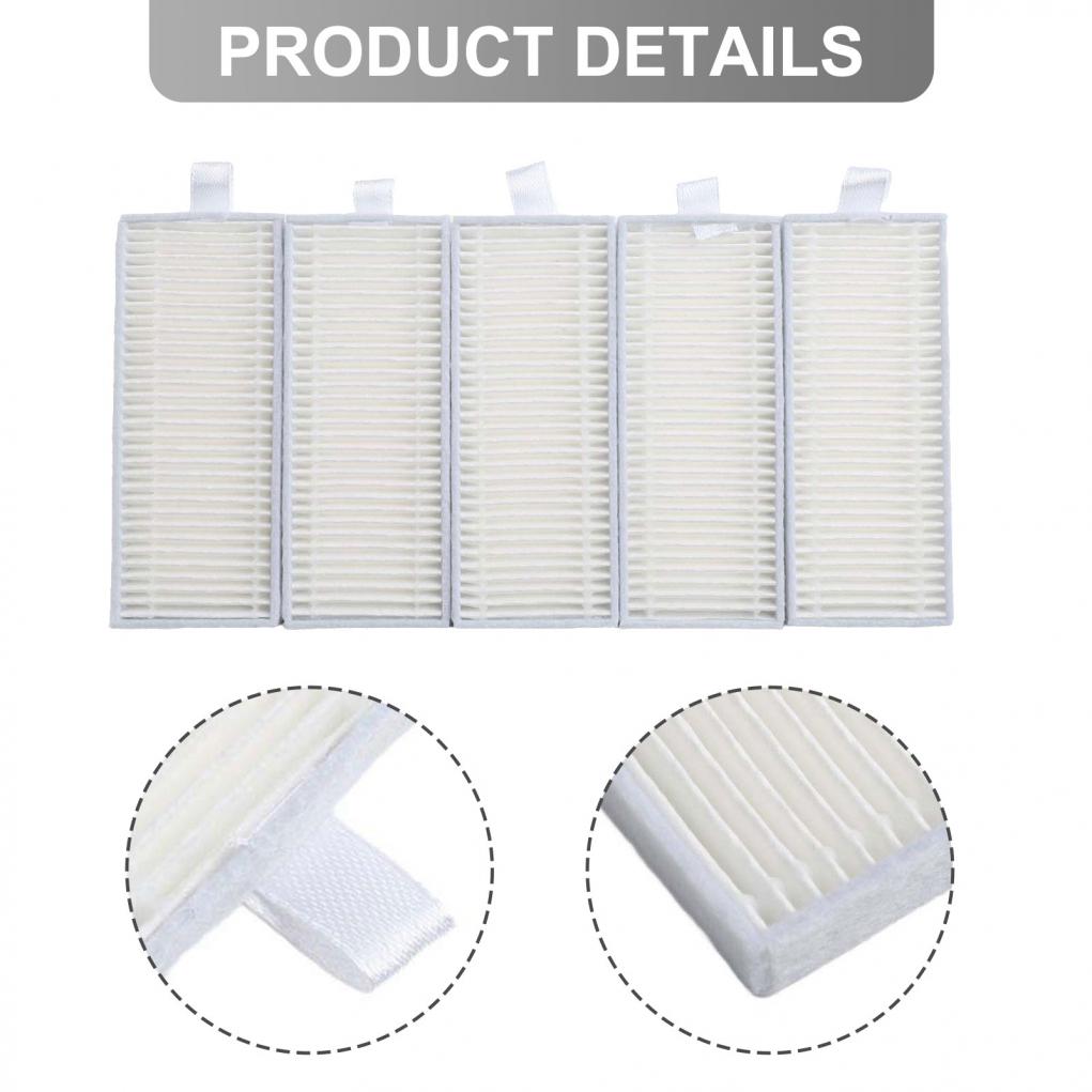 Легко устанавливаемые фильтры для пылесоса EZVIZ RE4RE4 PlusRE5RE5 Plus, упаковка 5 штук