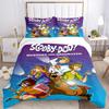 Scoobydoo Mystery Print 3Pcs Bedding Setduvet Cover With 2 Bedropillowcase Home Birthday Gift