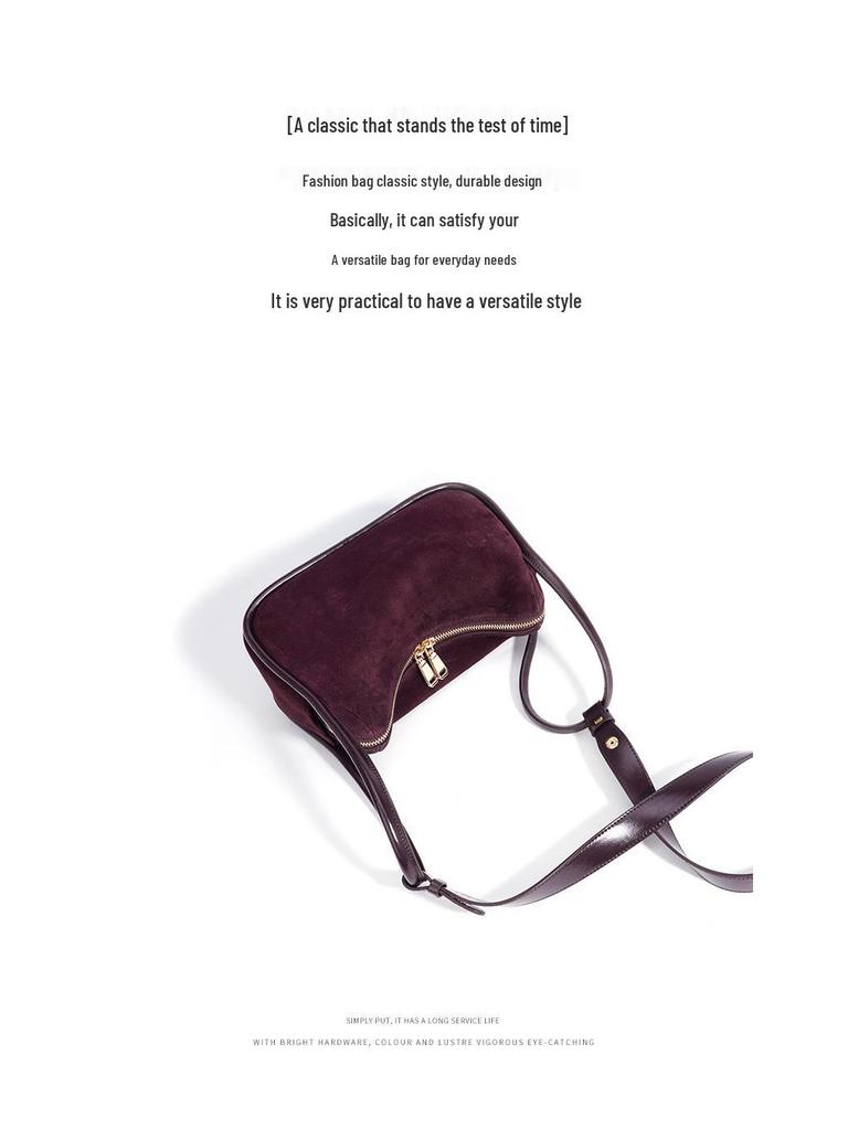 2025 Продвинутая нишевая матовая женская сумка кроссбоди - Маленький изысканный дизайн в виде подушки