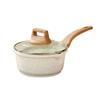 Newly Designed Wheat Rice Stone Non Stick Pot, Wooden Handle Soup Pot, Frying Pan, Frying Pan, Milk Pot, Cookware Set.