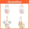 Rilakkuma Cotton Rabbit Fox Bear Cute Animal Plush Doll Pendant Keychain