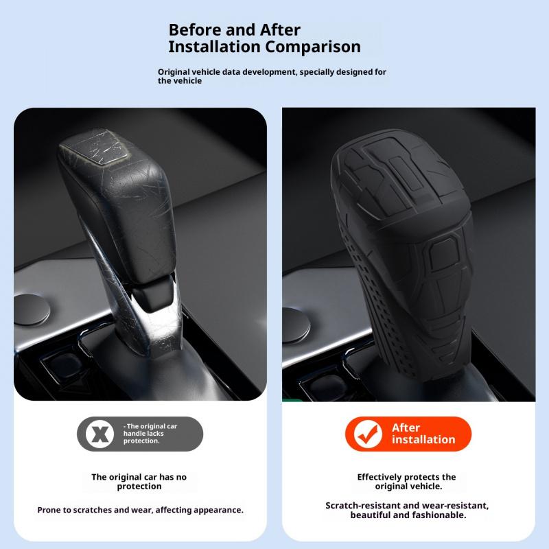 Suitable for NissanSylphy sentra Altima Kicks 2021 2022 2023 2024 2025 Gear Shift Knob Cover Gear Shift Housing Accessories