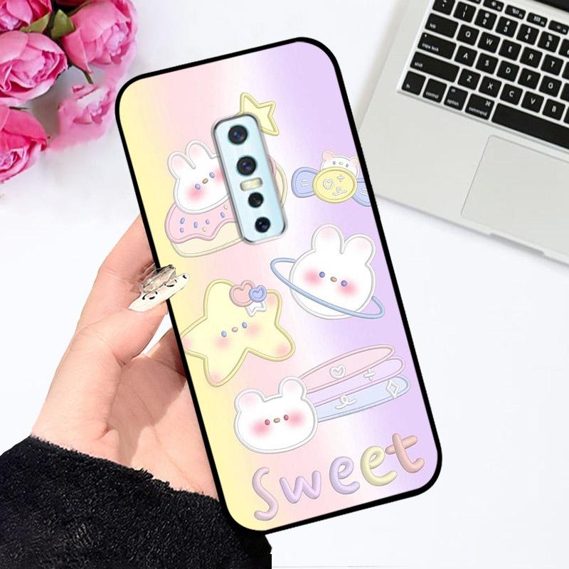 Чехлы Для vivo V17 Pro Милый Астронавт Модный Ударопрочный Мягкий Бампер Для Vivo V17 Pro V17Pro 1909 1910 Coque V 17 Pro Capa