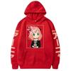 Funny Anime Spy X Family Kawaii Forger Anya Hoodies Printed Unisex Women Hoodie Streetwear Sweatshirts Pullovers Unisex Clothing