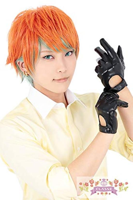 Кожаные перчатки для Хэллоуина с вырезами [Класс] Косплей, Тип, Черный, Перчатки, Костюм,