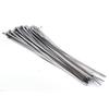 50 X 500mm Stainless Steel Cable Tie, Metal Cable Tie Lock Tie Wrap Locking Exhaust Pipe Header