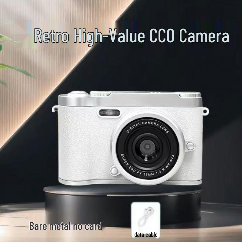 Retro HD Dual Camera for Students - Compact Digital Travel Camera