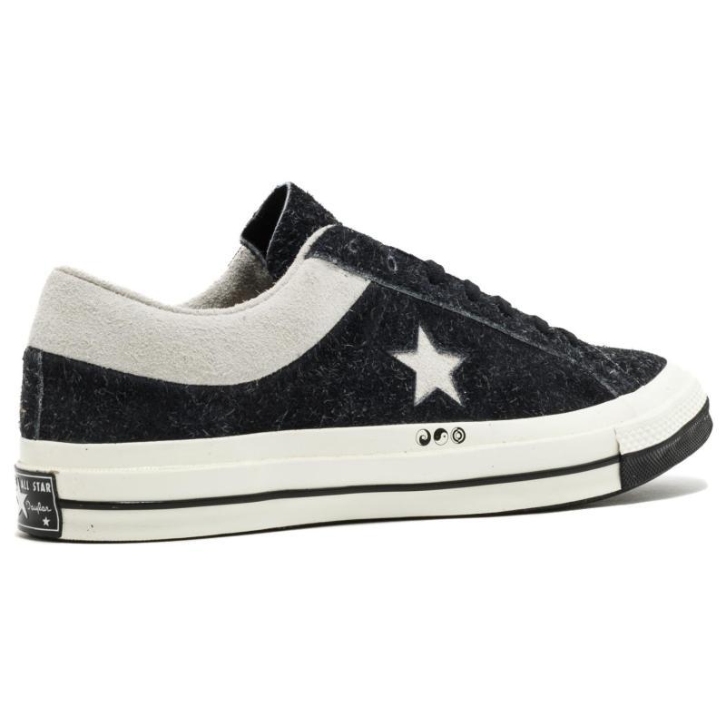 Коллаборация CLOT x Converse One Star Нескользящие Легкие Низкие Кеды Унисекс Одинаковые Черные