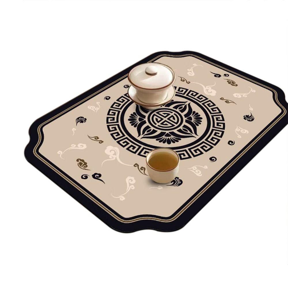 Термостойкий нескользящий быстросохнущий коврик для сушки посуды коврик для сушки посуды с диатомовой грязью впитывающая подкладка для посуды ARI