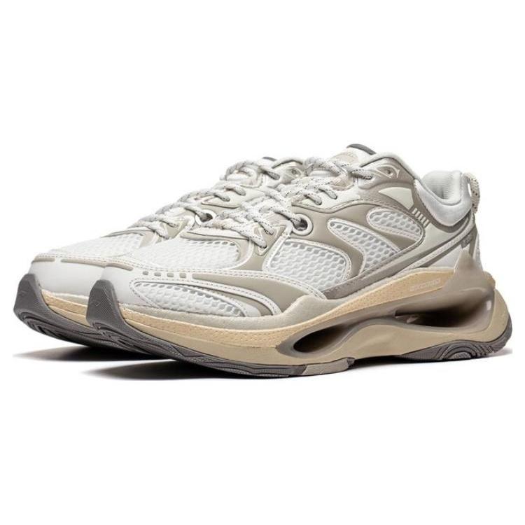 (WMNS) Женские кроссовки Li-Ning Infinity 'Серый бежевый' AZGT004-2