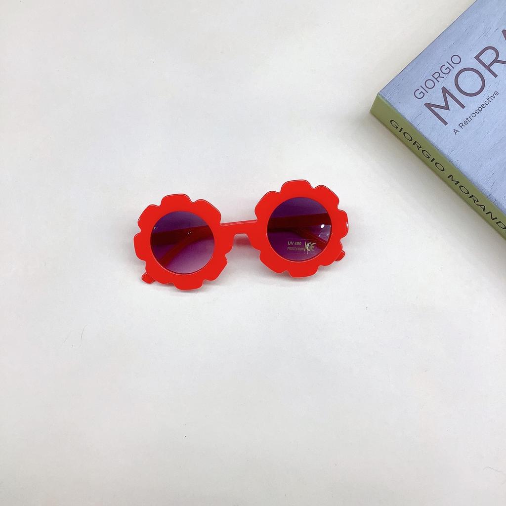 Детские модные милые солнцезащитные очки с подсолнухами Mengbao Детские солнцезащитные очки Детские разноцветные солнцезащитные очки