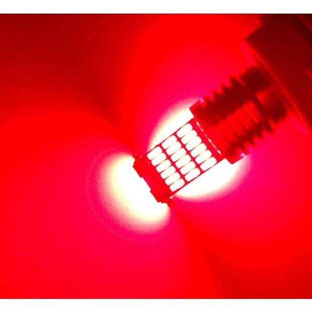 2 шт. 1157 1156 BA15S P21W W16W светодиод 45 SMD 4014 CANBUS без ошибок автомобильная задняя лампа стоп-сигнал автозадний фонарь заднего хода