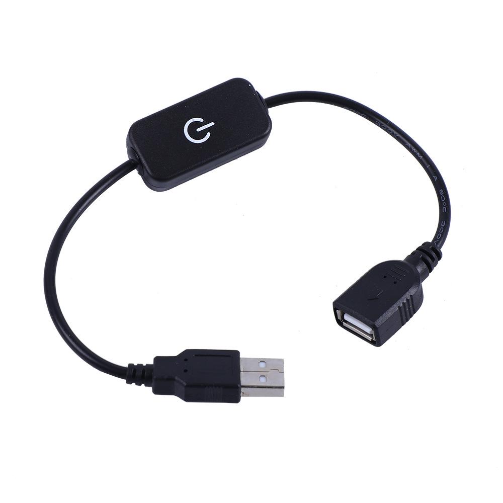 Светодиодная лента USB с сенсорным диммером - 5 В, монохромная