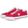 Converse One Star Ox Розовый Модный Универсальный Дышащий Легкий Низкий верх Холщовые Кеды Унисекс Красный