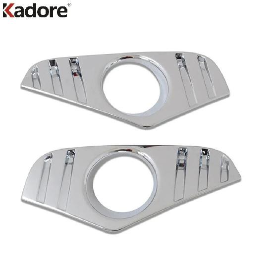 Front Fog Light Lamp Cover Trim For Toyota RAV4 RAV 4 Limited LE XLE Hybrid -2024 Carbon Fiber Car Foglight Trim Accessories