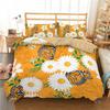 Floral Duvet Cover Butterfly Flower Bedding Set Full King For Girls Women Botanical Flowers Comforter Cover With 2 Pillow Cases