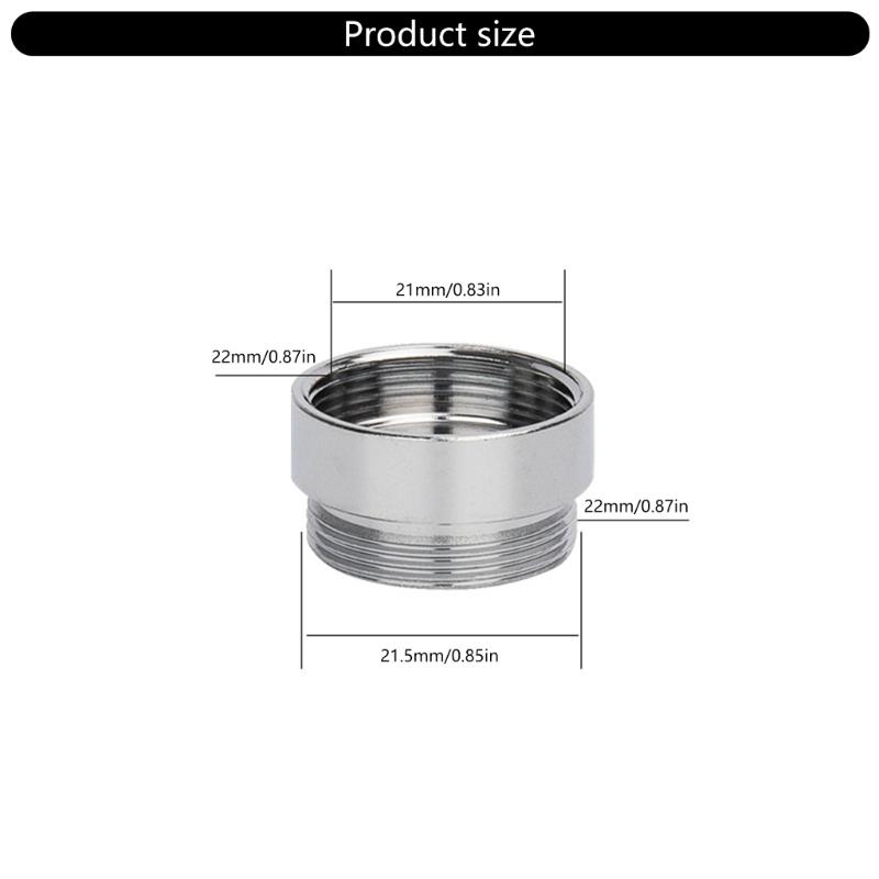 Pack of 20 Male Female Sink Water Tap Adapters Threaded Connectors for Kitchen Sink Aerators and Garden Hoses Connection