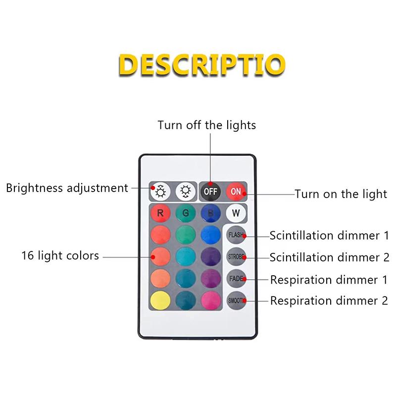 Проектор Ocean Wave Light 16 цветов Midnight Aura Aurora Glow Lamp Home Office Bar Restaurant Подводный проектор Night Light