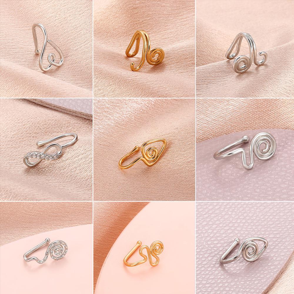 Nose Rings for Women Nose Ring Fake Nose Rings Clip On Nose Ring Gold Nose Rings Fake Septum Fake Nose Ring Nose Studs Nose Piercing