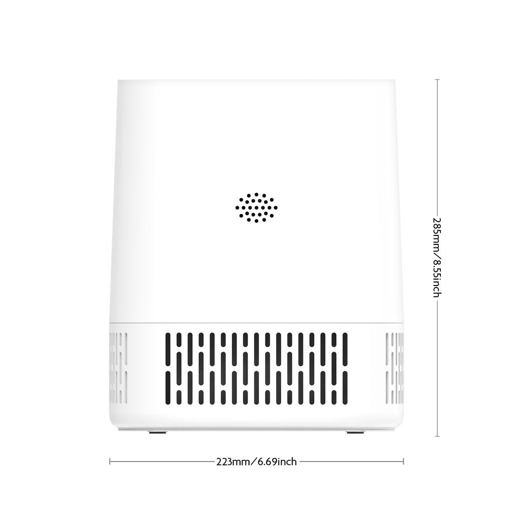 Pet Air Purifier for Home Remove Formaldehyde Allergies and Pets Hair Pet Odor Purifier Smoke In Bedroom Filter Air Cleaner