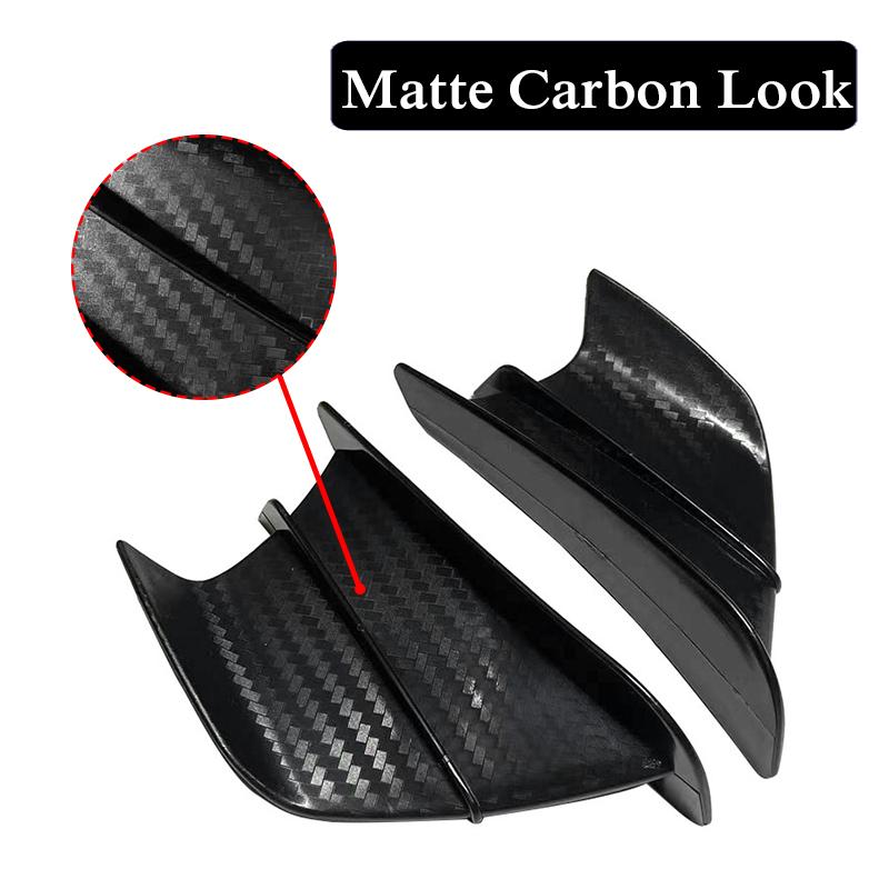 Для Suzuki GSX-R600 GSX-R750 GSX1300R Hayabusa GSXR1000 RS JOG JOE GP мотоциклетное крылышко аэродинамическое крыло комплект спойлер