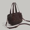 Vintage Leopard Print Handbag for Women 2024 Autumn Winter Fashion Versatile Basket Bag Commuter Shoulder Crossbody Bag