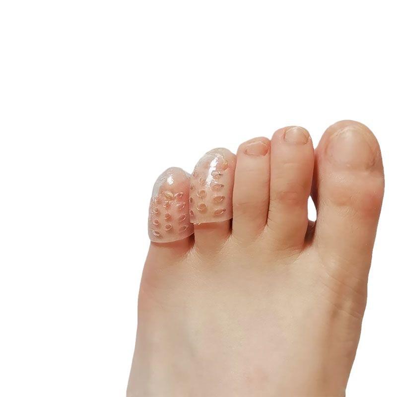 Дышащие силиконовые протекторы для пальцев ног: Предотвращает износ, смягчает мозоли и разделяет пальцы ног для комфорта в обуви.