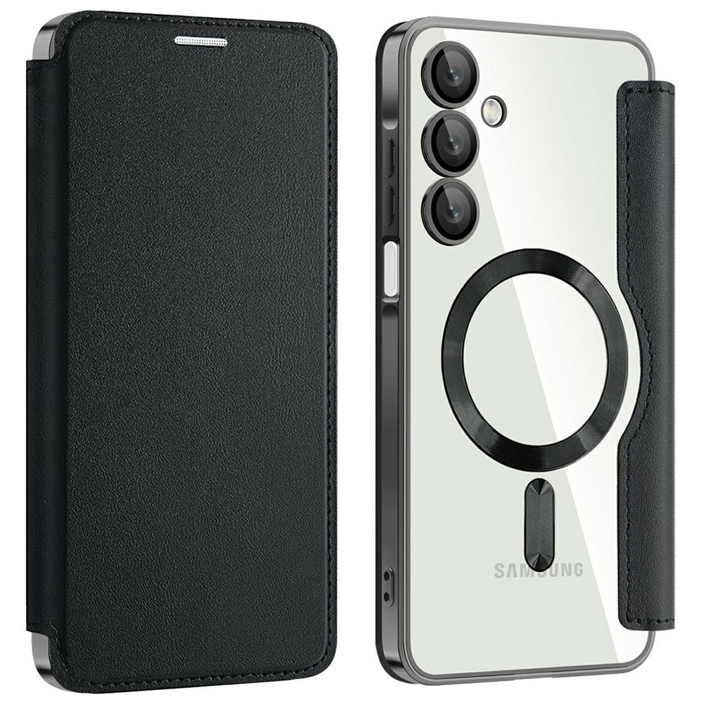 Чехол для Samsung Galaxy A16 4G/5G, совместимый с MagSafe, блокирующий RFID кардхолдер, кожаный чехол для телефона