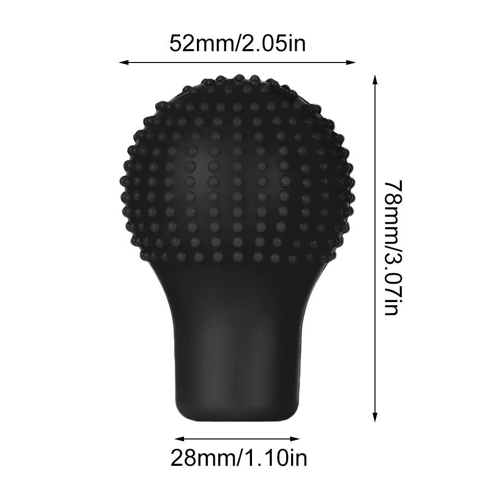 Universal Handball Car Gearshift Head Protector Handbrake Case Gear Shift Knob Cover Silicone