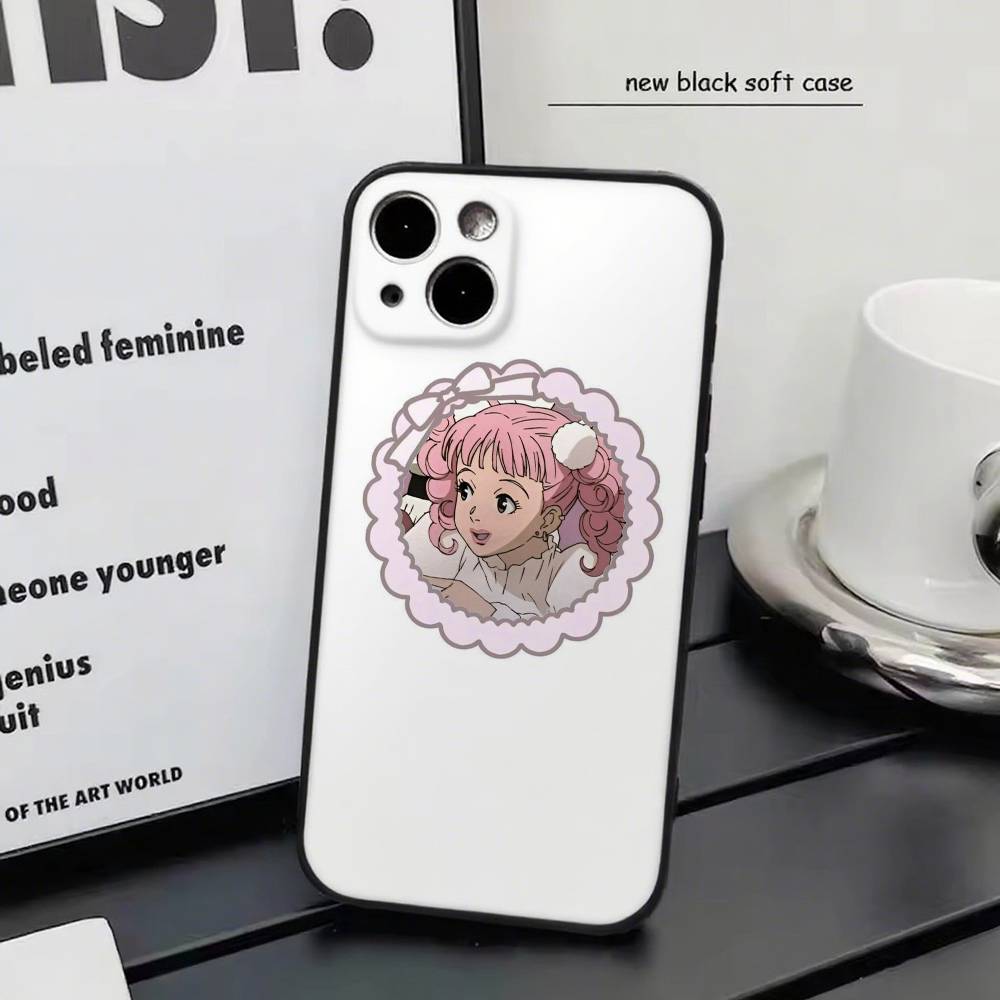 Кавайная M-Miwako Sakurada Аниме P-Paradise Kiss Чехол для телефона Силиконовый Мягкий Для IPhone 17 Air 16 15 14 13 12 11 Plus Pro Max Plus