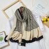 Autumn New Cotton Linen Scarf Female Ins Wind French Retro Belt Long Scarf Decorative Thin Shawl