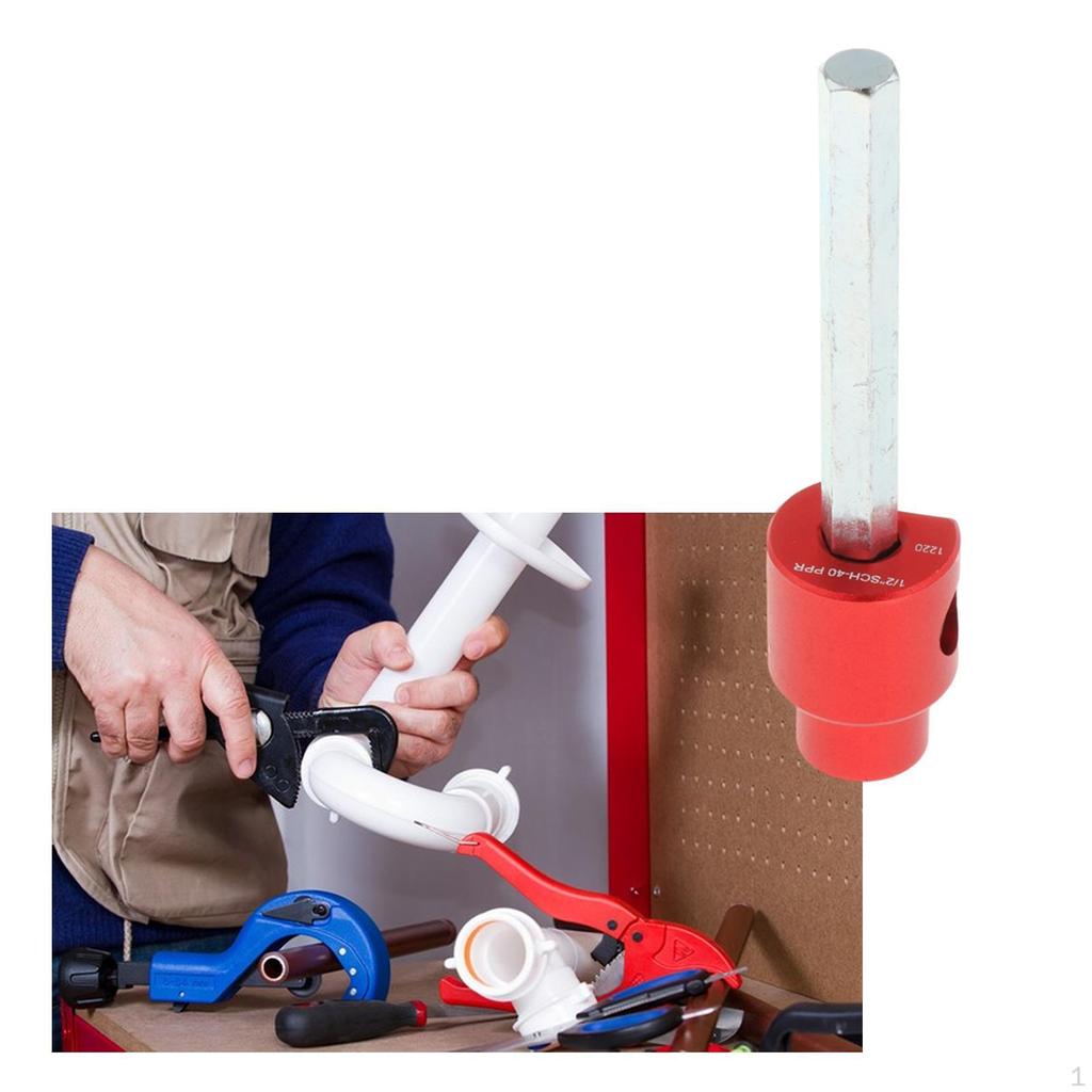 PVC Pipe Reamer Fitting Plumbing Tool Saver for Water Lines