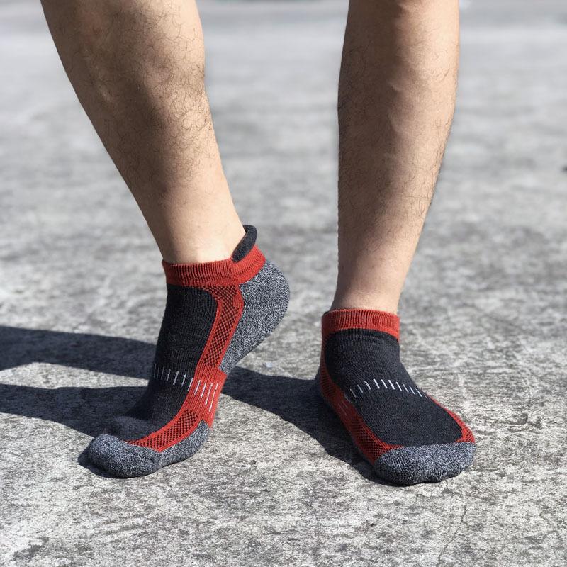 5 пар новых мужских носков, толстые спортивные хлопчатобумажные носки на осень-зиму, мужские уличные баскетбольные носки высокого качества
