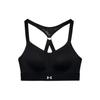 Breathelux Solid Logo Training Shock Absorbing High Intensity Sports Bra Women Underwear Black 1370739-001
