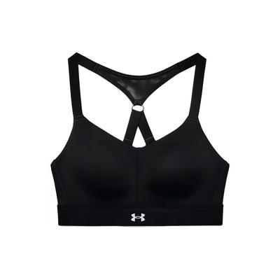 Breathelux Solid Logo Training Shock Absorbing High Intensity Sports Bra Женское нижнее белье Черный 1370739-001