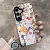 Uma Musume Pretty Derby Phone Case For Samsung S25 Ultra S23 S22 S21 S20 Ultra Plus S24 Fe A54 A55 Color Silver Cover