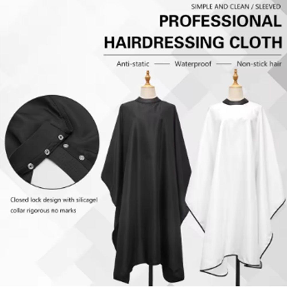Водонепроницаемый парикмахерский пеньюар Антистатический воротник Парикмахерский пеньюар Пеньюар для стрижки волос Парикмахерская