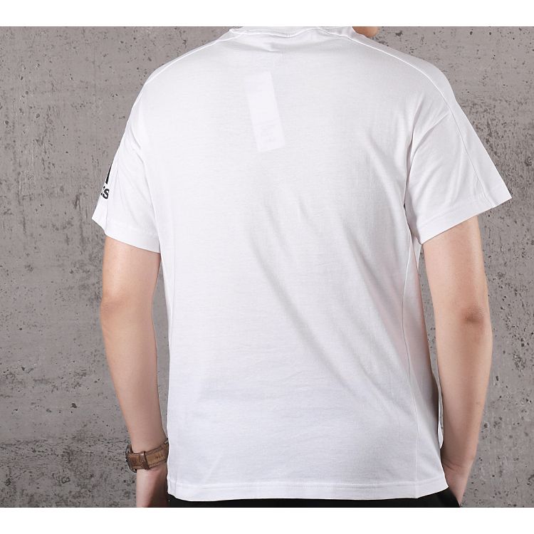 Adidas Must Haves Tee Fitness Training Casual Round Neck Short Sleeve T-Shirt Men Tops White FI6142
