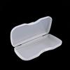Durable Sunglasses White Transparent Clip Hard Box Eyewear Accessories Glasses Case