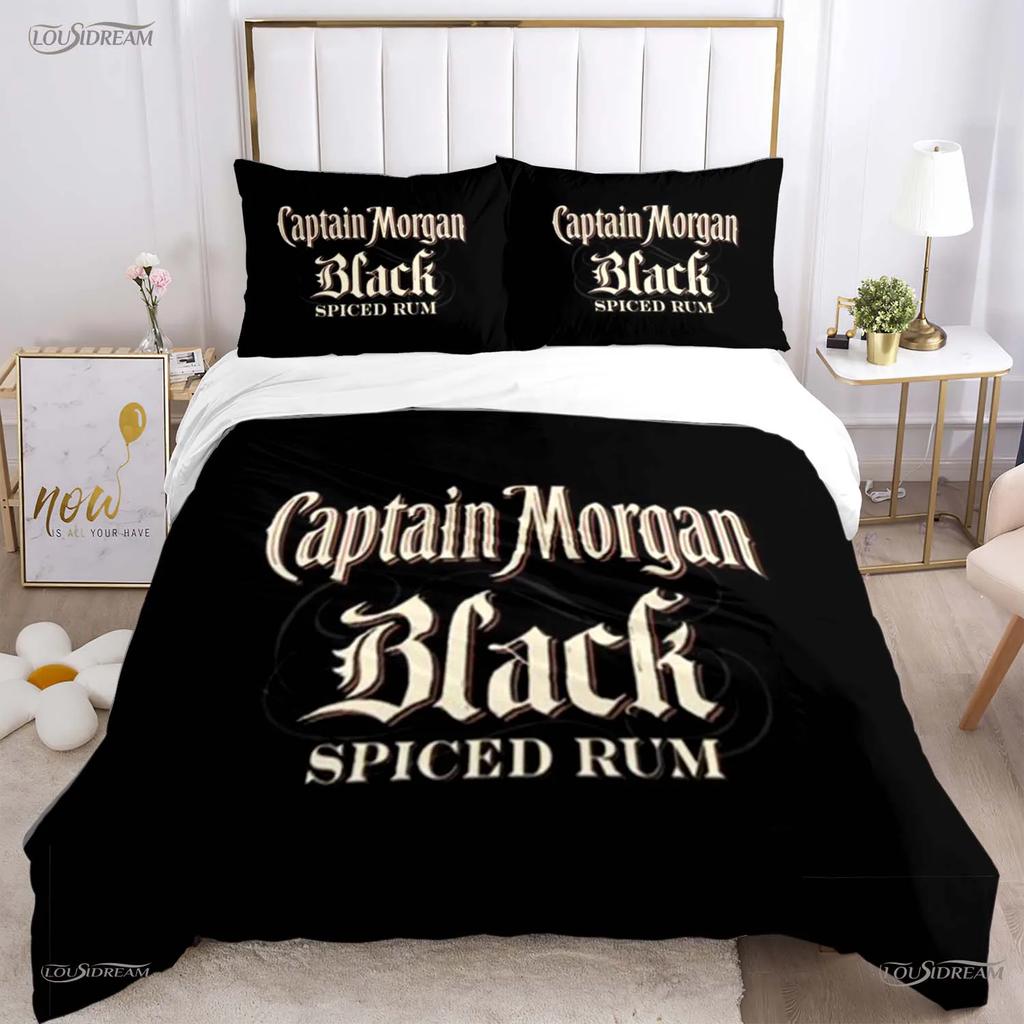 Captain morgan Casal Всесезонный пододеяльник Одеяло Постельное белье Мягкий пододеяльник и наволочки Для мальчика Односпальный/Двуспальный/Королевский/Кинг